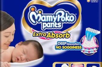 MamyPoko Pants Extra Absorb Baby Diapers, New Born/X-Small | 0-5 kg | 99 Count |Deep Sleep Diapers| Soft Gentle fit |Deep Absorbent Crisscross | Skin Friendly with Coconut Oil |