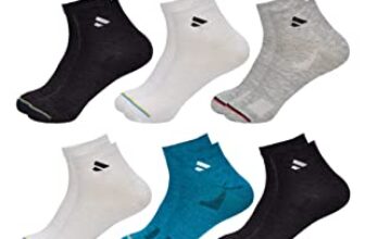 SJeware Men and Women Solid Ankle Length Socks Multicolored (SJW-PLAIN-PACKOF12-B)
