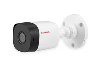 CP PLUS Weatherproof Outdoor Wired Bullet Security Camera | 2.4 MP| 3.6 MM Lens for Wide Angle | 1080P Full HD Recording | Digital Wide Dynamic Range (D-WDR) | CP-URC-TC24PL2-V3 (White)