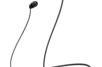 Sony WI-C100 Wireless Headphones with Customizable Equalizer for Deep Bass & 25 Hrs Battery, DSEE-Upscale, Splash Proof, 360RA, Fast Pair, in Ear Bluetooth Headset with Mic for Phone Calls (Black)