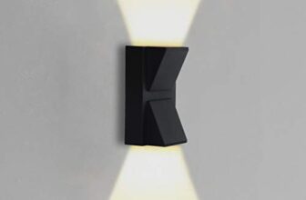 Gesto 10W Waterproof Led Wall Light for Home Decoration – Up Down 2-Way LED Wall Lamp | IP65 Outdoor Fancy Wall Lights for Balcony,Gate,Elevation,Garden,Patio | Decorative Wall Mount Light – Pack of 1