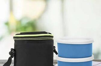ATEVON Stainless Steel Lunch Box – Microwave-Safe, Durable & Leak-Proof – Ideal for Meal Prep, Food Storage, and On-The-Go Dining – Eco-Friendly Kitchen Essential