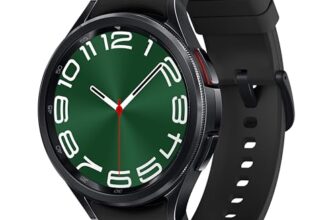 Samsung Galaxy Watch6 Classic (Smartchoice) (Black, 47mm) | Rotating Bezel | Bluetooth | Monitor BP and ECG | Track Sleep and Health | Upto 40hrs Charge with Fast Charging | Galaxy Ecosystem | IP68