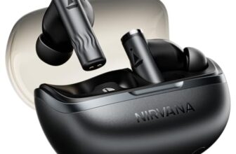 Boat Nirvana Zenith Pro, 50dB Hybrid Adaptive ANC, Spatial Audio, Hi-Res Audio LDAC, 6Mics AI-ENx, 80 Hrs Battery, Bluetooth Earbuds, TWS Ear Buds Wireless Earphones with mic (Velvet Grey)