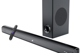 ZEBRONICS Juke BAR 6500, Dolby Soundbar, 200 Watts, Virtual Surround Sound, Dolby Audio, Dual Driver Soundbar, 5.25″ Subwoofer, Bluetooth | HDMI (ARC) | Optical | USB | AUX