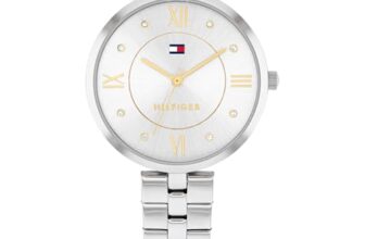 Tommy Hilfiger Quartz Silver Dial Stainless Steel Strap Watch for Women