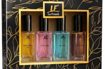 La French Marvellous Perfume Collection Gift Set – 4 × 20ml (80ml) | Long-Lasting Unisex Fragrance Set | Premium Perfumes for Men & Women | Ideal Gift for All Occasions