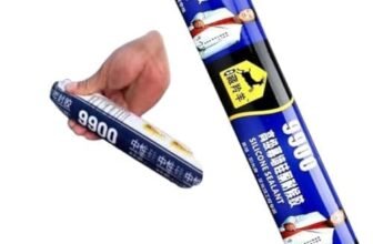 Silicone Sealant Adhesive 750 gm Waterproof Leak Repair Tube – Flexible Weather Resistant Sealant for Roof, Tiles, Metal, Concrete & Water Tank | Crack Filling and Joint Sealing Solution