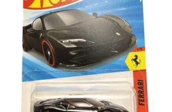 Hot Wheels Ferrari SF90 Stradale Ferrari Ages 3 and Up 41/250 (Black)