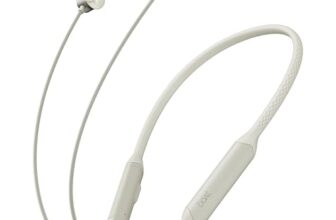 Boat Rockerz Prime 255Z, Spatial Audio,ENx Tech, Dual Pair, 50H Battery, Stream Ad Free Music via App Support, Magnetic Buds, Bluetooth Neckband, Wireless with Mic Earphones (Hazel Beige)