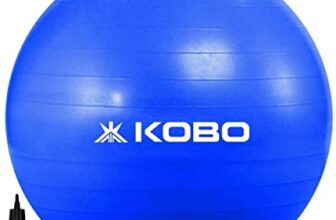 Kobo Gym Ball Anti Burst with Foot Pump (Imported)