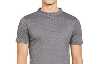 Amazon Brand – Symbol Mens Regular Fit T-Shirt(SYM-SS22-POL-05_Deep Blue&Steel Grey_M)