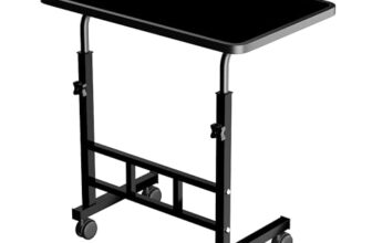 NILKAR Office Table for Home/Writing Desk for Office/Folding Table for School/Folding Study Table/Work from Home – MultipurposeTable Hight Ajustable (ADJ Black.)