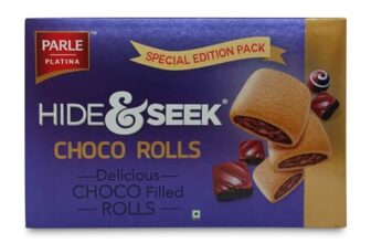 Parle Platina Hide & Seek Choco Rolls, 200 gram, Chocolate