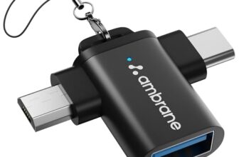 Ambrane 2 in 1 OTG Adapter | Type-C