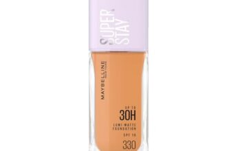 Maybelline New York Super Stay Lumi-Matte Liquid Foundation – 330, Up To 30H Long Wear, Water & Transfer Proof. SuperStay Lumi-Matte Liquid Foundation comes with Non-comedogenic & Vegan Formula | 35ml