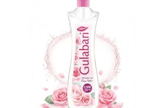 Dabur Gulabari Premium Rose Water/Face Toner – 400ml | No Paraben | Alcohol Free | Cleanses, Hydrates & Moisturises Skin | Balances & Restores Skin’s pH Levels | For All Skin Types