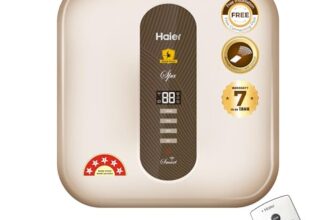 Haier SD WIFI Water Geyser 25 Litre 5 Star Rating Water Heater 25 Litre with Pipe| Free Installation| Shock Proof| BPS| Haier Smart APP| 7-Yr Tank Warranty| 11 Safety Levels