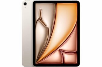 Apple iPad Air 27.59 cm (11″) (M4): Liquid Retina Display, 256 GB, 12MP Front/Back Camera, Wi-Fi 7 with Apple N1, Touch ID, All-Day Battery Life — Starlight