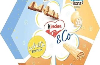 Kinder & Co White Edition, Chocolate Assortment Gift Box, Kinder Bueno, Schoko-Bons, Duplo White, Gift Box, 137g (Product Of Belgium) From DECADENT