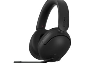 Sony INZONE H3, MDR-G300 Wired Gaming Headset, Over-Ear Headphones with 360 Spatial Sound, USB Wired Over-Ear Professional + USB Connector, flip to Mute mic, App Support & PC Compatible (Black)