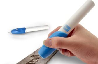 FreshDcart FDC-12A Electric Engraving Pen – Compact Engraving Machine for Metal, Glass, Jewellery, Wood &Plastic with Extra Nib – Ideal Tool for Crafting and Marking Tasks (White)