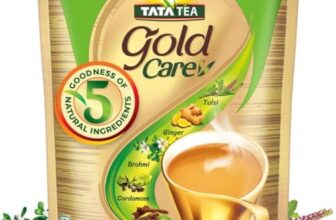 Tata Tea Gold Care 1kg, Rich in Taste, Goodness of Elaichi, Ginger, Tulsi, Brahmi & Mulethi, Black Tea, Loose Leaves