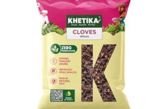 Khetika Whole Clove (Laung) 100g | No Artificial Colours | Natural Lavang | Preservatives Free