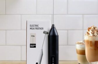 The Earth Store Handheld USB Frother Electric Rechargeable Coffee Frother | 3 Speed & Type C Charging Milk Frother | Hand Frother for Coffee, Milk, Cappuccino, Frappe, Matcha | Set of 1