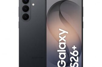 Samsung Galaxy S26 Plus 5G (Black, 12GB RAM, 256GB Storage), AI Phone, Photo Assist, Creative Studio, 50MP Camera, 4900mAh Battery and Super Fast Wireless Charging