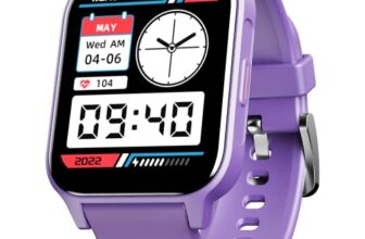 Boat Xtend Call Plus Smart Watch w/ 1.91″ HD Display, Advanced BT Calling, Coins, ENx Tech, HR & SpO2, English & Hindi Languages, Multiple Watch Faces,100+Sports Modes(Deep Purple)