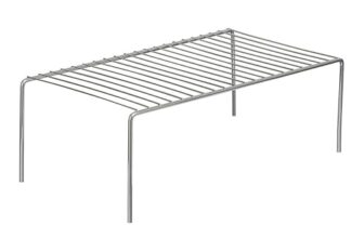 Sulfar Stainless Steel Kitchen Dish Rack Storage Shelves for Kitchen Cabinets Multipurpose Organizer with Anti-Rust Nano Coating (pack of 1)`