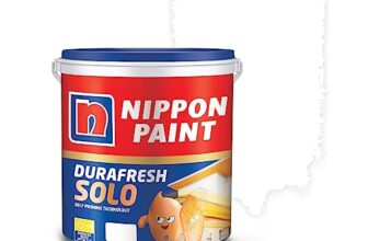 Nippon Paint Durafresh Solo Exterior Emulsion Paint (White, 4 L)