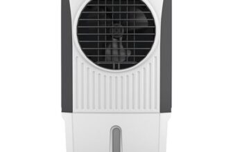 Havells Velo 36 L Personal Air Cooler for Room|Powerful Air-Delivery|With Fan & 3 Side Bacteria Shield Honeycomb Pads|Double Ball Bearing Motor|Front Wheels with Brakes|Aerodynamically designed blades