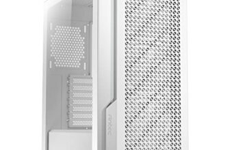 Antec Performance Series P20C White, Massive Metal Mesh Front Panel, 3 x 120mm PWM White Fans, Type-C 3.2 Gen2 Ready, 2 x 360 mm Radiator Simultaneously, GPU Bracket, Mid-Tower E-ATX PC Case