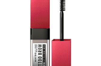 Maybelline New York Tattoo Brow 3 Day Styling Brow Gel – Deep Brown, Semi-permanent Tinted Eyebrow Gel, Water, smudge & Transfer-proof. Tattoo Brow 3 Day Styling Brow Gel Last Up To 3 Days | 6ml