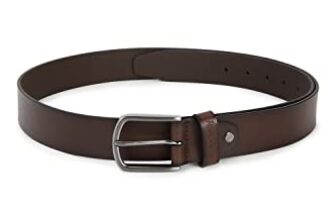 Allen Solly Men Brown Solid Casual Belt