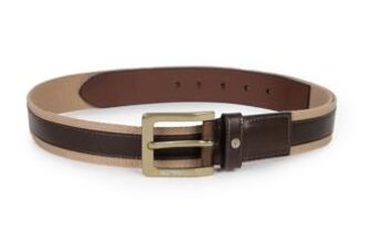 Men Beige Patterned Casual Belt