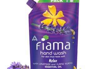 Fiama Relax Hand Wash, 750 ml Refill Pack, Value Pouch, Lavender Oil & Ylang Extracts Handwash, for Soft & Supple Hands