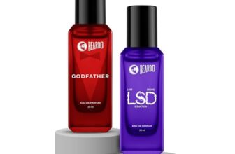 Beardo Midnight Legacy Combo for Men- LSD & GodFather Perfume for Men (20ml x 2) | Long Lasting Fragrance | Long Lasting Perfume for Men | Gift for Men | Gift for Friend