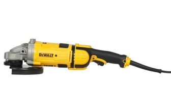 DEWALT DWE4579 2600W 230mm Large Angle Grinder with DES Techology and Innovative Anti Vibration System- Perform and Protect Shield
