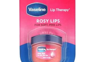 Vaseline Lip Therapy Rosy Lips | Tinted Balm for Soft Pink Finish | 72Hr Moisturization | Rosy Floral Fragrance | 7g
