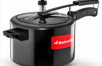 BUTTERFLY FRIENDLY HARD ANODISED INNER LID COOKER, IB 5LTR