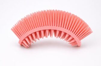 Silicone Bath Body Scrubber Brush for Men & Women | Gentle Skin Exfoliator for Shower & Bath | Face & Body Cleansing Brush with Soft Bristles, Rich Lather & Non-Slip Grip Handle (1 Pc)