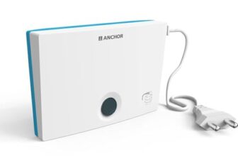 Anchor by Panasonic Water Tank Overflow Alarm Bell, Human Voice with Buzzer Water Tank Alarm Bell (White, 38908N)