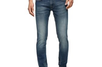 Pepe Jeans Men’s Low Rise Tapered Fit Jeans