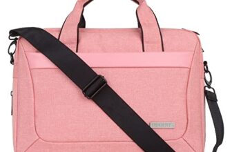 Probus “The Lifestyle 13-13.3 Inch Laptop Bag Briefcase Notebook Messenger Bag Laptop Carrying Handbag Sleeve Case Cover | Pink
