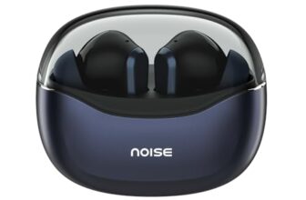 Noise Buds VS601 Wireless Earbuds, Bluetooth Earbuds with 50H Playtime, Quad Mic ENC for Clear Calls, 10mm Drivers, Dual Device Pairing, Transparent Case Design, Deep Bass, BT v5.3 (Cobalt Blue)