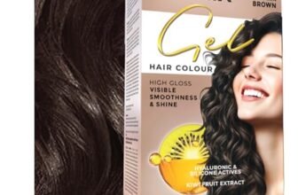 Streax Gel Hair Colour for Women & Men, Dark Brown 3, 150ml | Hair Colour Dark Brown| 100% grey coverage | Long Lasting Hair Color, Easy to Use | Ammonia-Free Hair Color, Lasts Up to 20 Washes