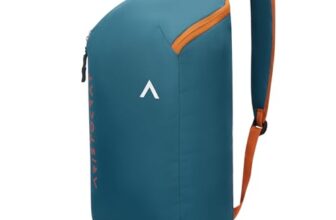 Aristocrat Berry 11L Casual Daypack with Adjustable Shoulder Strap | Premium Polyester Backpack with 1 Compartment & Reverse Zipper | Gym,Travel & Everyday Bag | Casual Backpack for Men & Women (Teal)